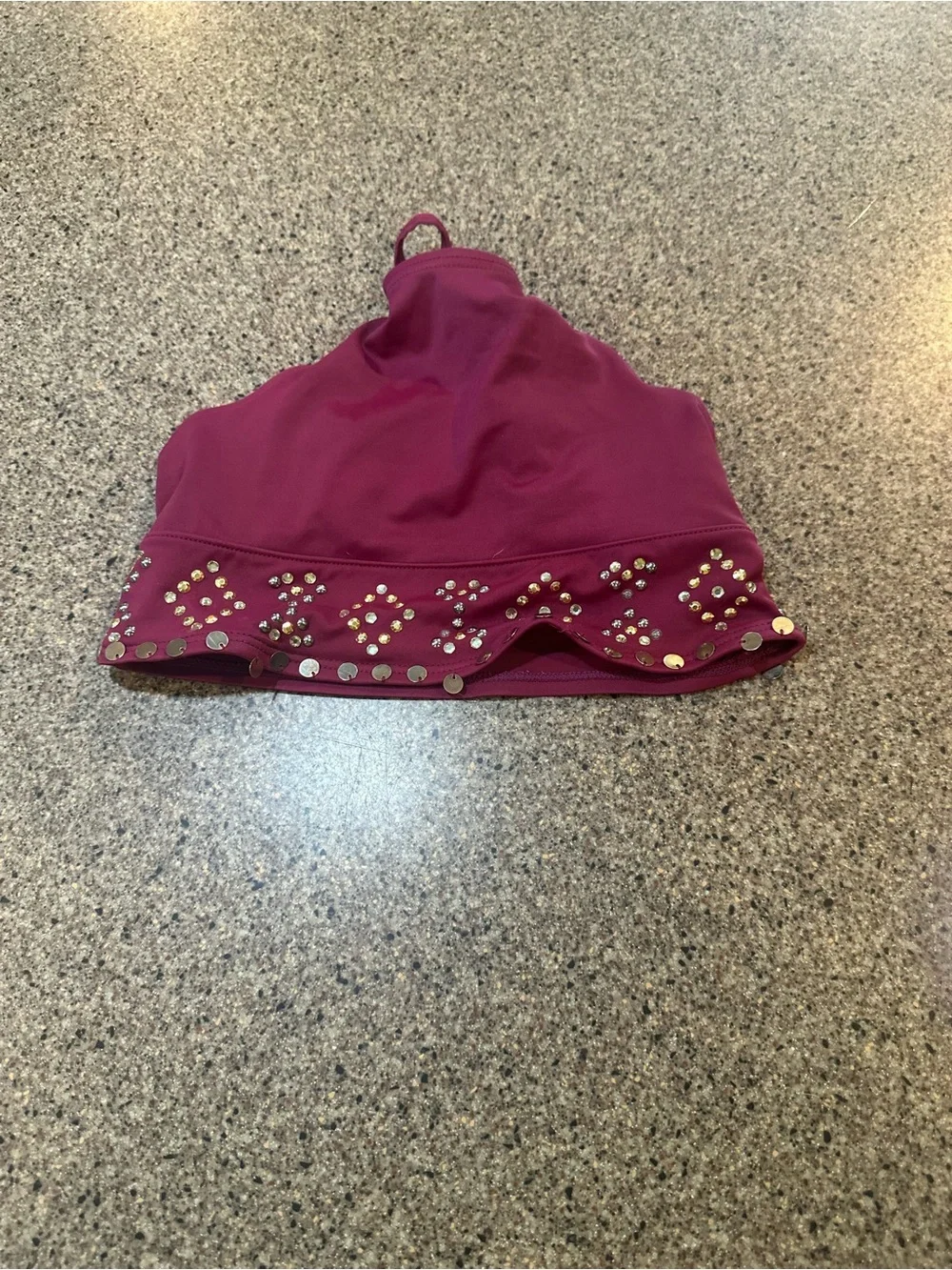 Justice swimsuit top